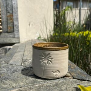 golden brew mug